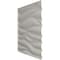 Ekena Millwork 19 5/8in. W x 19 5/8in. H Serina EnduraWall Decorative 3D Wall Panel Covers 2.67 Sq. Ft. WP20X20SRCSV - alternate 2